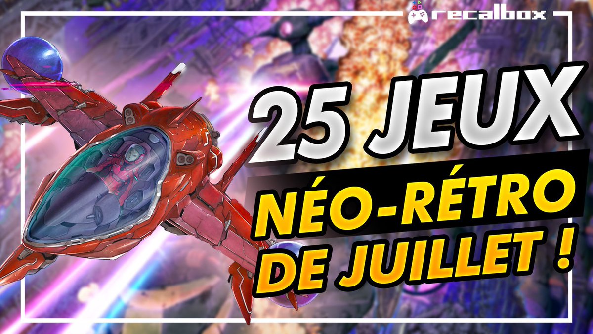 recalbox's tweet photo. 🚨 PREVIEW - JEUX INDÉS 🚨
📺 Découvrez les retours de HALO, ASSASSIN'S CREED et LES 25 JEUX NÉO-RÉTRO/INDÉS/PIXELART DE JUILLET À WISHLISTER ABSOLUMENT !! 😍👍🎮👾
❤️ / 💬 / ♻️ appréciés pour nous soutenir ! 🤗 
🎬 ==> https://t.co/3Qh1ue92Kp https://t.co/SxXsc5eMjb