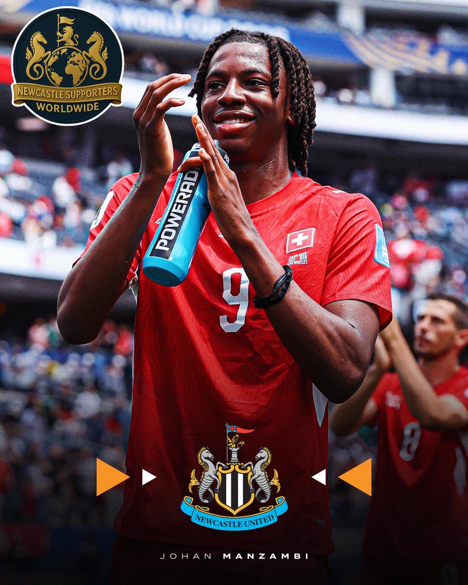 SupportersNufc's tweet photo. 🚨🆕 Newcastle are hoping to complete a £47m move for Johan Manzambi after sealing a £43m deal for Bazoumana Toure. 

They WILL push for Manzambi when Switzerland exit the World Cup, and are AGGRESSIVELY pursuing the £34m-rated Lamine Camara. 

(via : Scott Wilson) 

#NUFC #fblifestyle