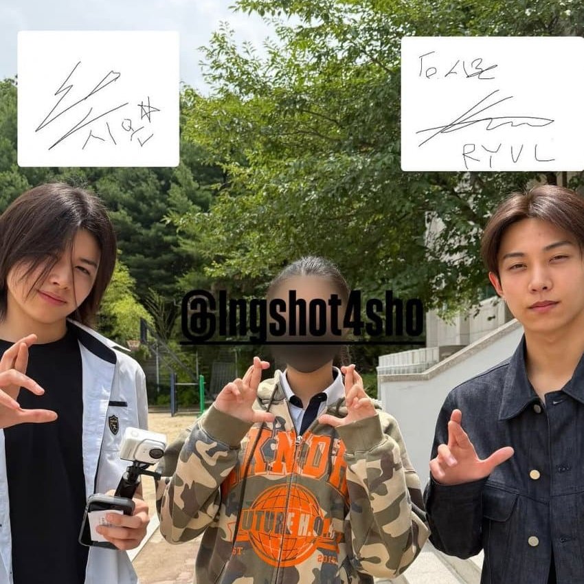 RyulPH's tweet photo. #RYUL with #LOUIS at Hanlim today! 

Of course, he made time to visit his favorite maknae. 🫶 https://t.co/cJpQPiVGSB