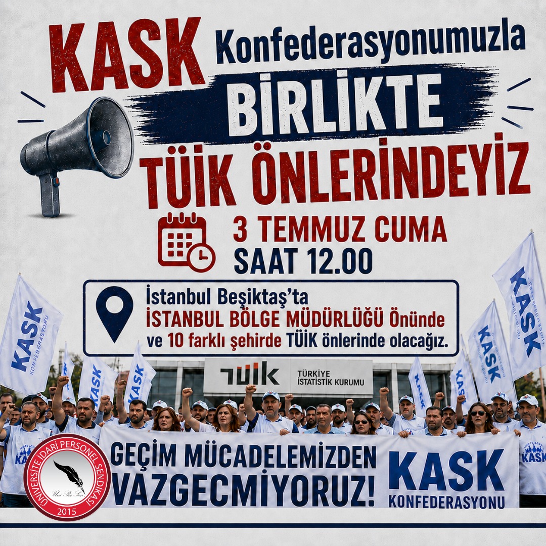 ibrahimguzeluni's tweet photo. TÜİK verilerine göre Haziran ayı enflasyon oranı yüzde 0,99! 

Memurun maaş artışını TÜİK verilerine endekslenmesine ve piyasa gerçeklerinden uzak açıklanan enflasyon verilerine tepkimizi ortaya koymak için bugün saat 12:00'da TÜİK istanbul Bölge Müdürlüğü önünde olacağız. 
Memurun geleceği TÜİK verilerine kurban edilemez. 
@unipersen