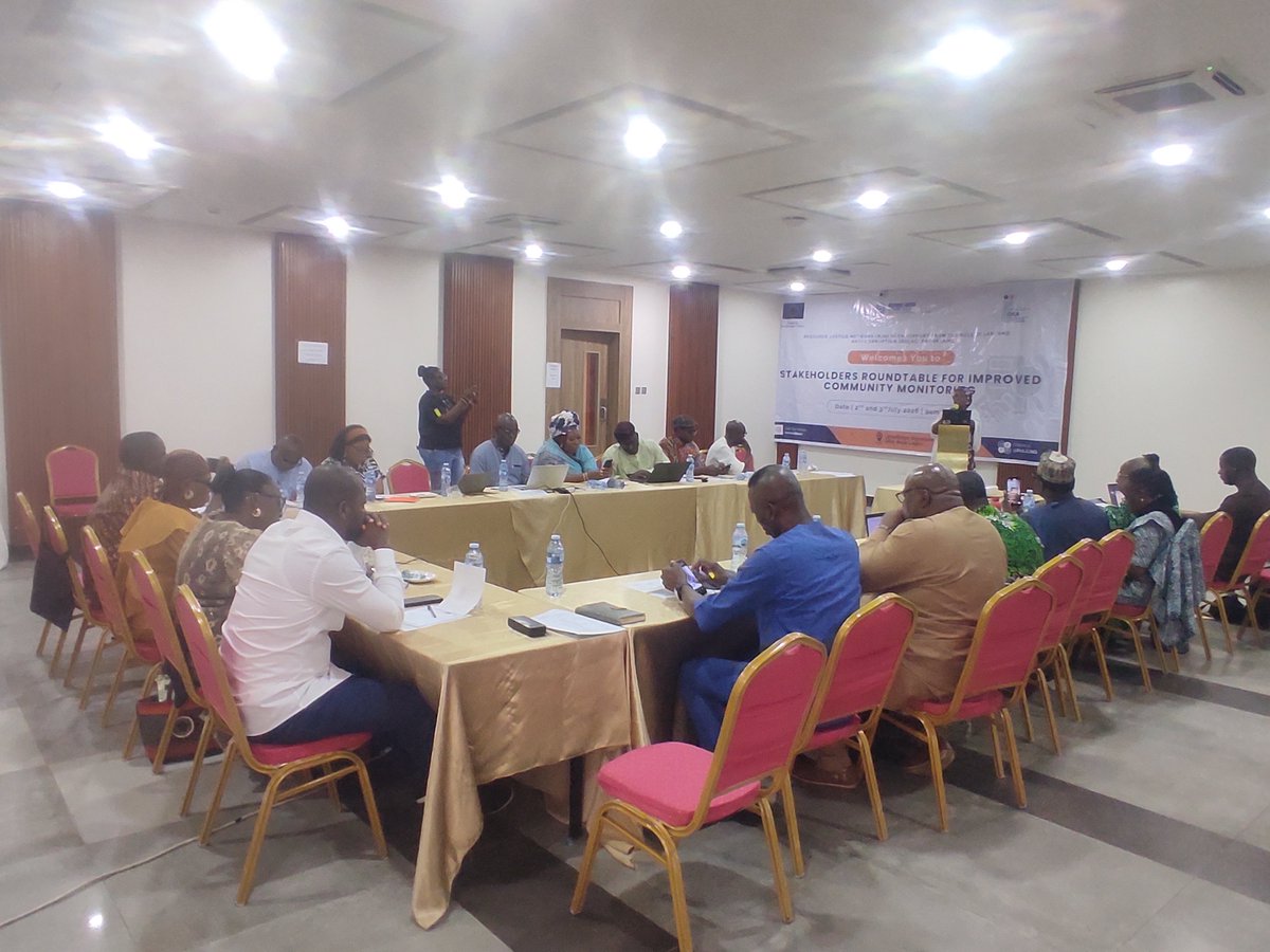 for_upline's tweet photo. At the ongoing 2-day workshop on Strengthening Grassroots Accountability & State Coordinators’ Inauguration by PWYP/RJN Nigeria, supported by ROLAC.
Southwest Zone is committed to advancing transparency and citizen-driven accountability
#RJN #ROLAC #Accountability https://t.co/VmYTiUkVSI