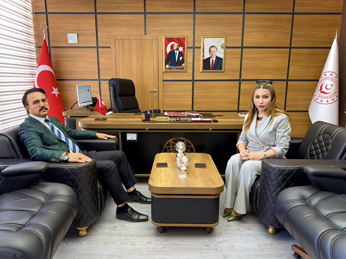 hakkariashm's tweet photo. Hakkari 1. İdare Mahkemesi Başkanı Sayın Erkan Seydibey, İl Müdürümüz Sayın Sevgül Bilgiç’i makamında ziyaret ederek hayırlı olsun dileklerini iletti.

Nazik ziyaretleri ve iyi dilekleri dolayısıyla Hakkari 1. İdare Mahkemesi Başkanı Sayın Erkan Seydibey’e teşekkür ederiz. https://t.co/gxFg755l68