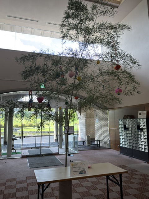 kaihills1's tweet photo. 今年も七夕飾りをご用意いたしました🎋ご来場されたお客様もぜひ短冊に願いを込めて飾り付けてください📷 📷 💫 https://t.co/02Tht4mTFr