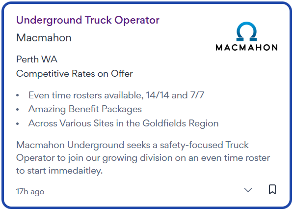 MiningStarters's tweet photo. Underground Truck Operator 

https://t.co/HaAlkxMN3H https://t.co/2cl0mIUbix
