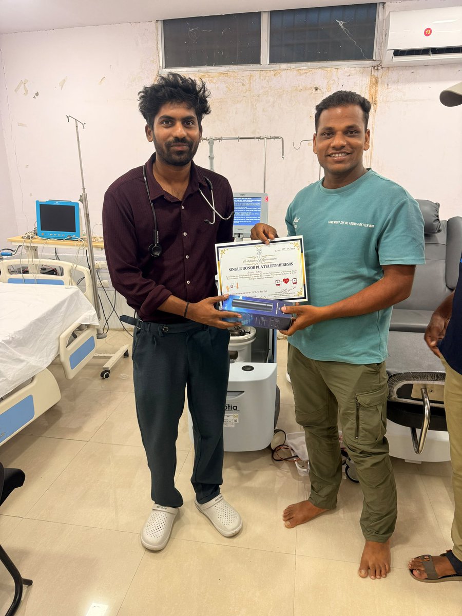 transmedmkcg's tweet photo. Thank you Mr Sunil Sahu for donating SDP for a needy patient 🙏 https://t.co/f83J6BIxC2