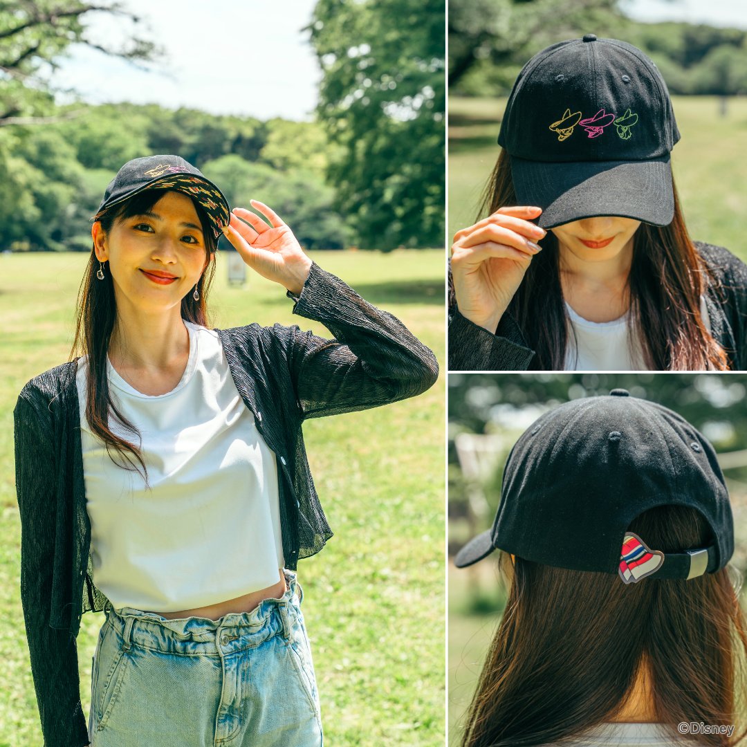 PlusAnq's tweet photo. 7月の新商品🧢
バックスタイルにもキャラクターがチラリとのぞく
刺繍キャップが新登場！
フロント・バック・つばの内側の3箇所にモチーフをちりばめたデザインです✨
詳細はこちらから⇒https://t.co/rJ1VII3mIz

『モアナと伝説の海』/アイボリー
『くまのプーさん』/アイボリー、ライトブラウン
『三人の騎士』/ブラック
『ノートルダムの鐘』/モーヴ
『ベイマックス』/グレー
各4,950円(税込) 7月7日(火)より販売開始