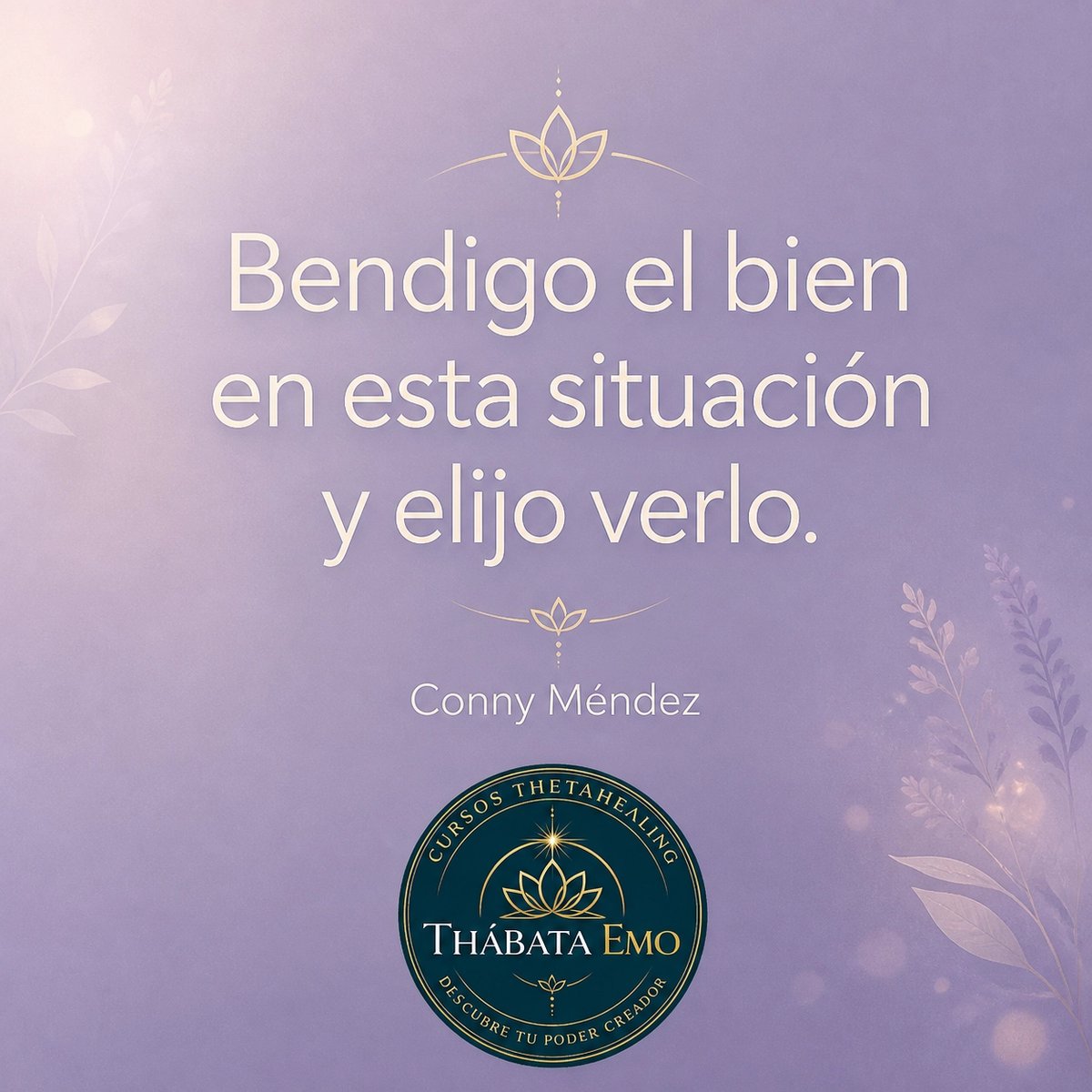 Tabthetahealing's tweet photo. ¡Feliz día!
Bendigo el bien en esta situación y elijo verlo.
Con amor y gratitud, Thábata Emo, https://t.co/ubzrt1Kg9H
#bienestar #thetahealing #consciencia #pazinterior https://t.co/lWnleWDztn