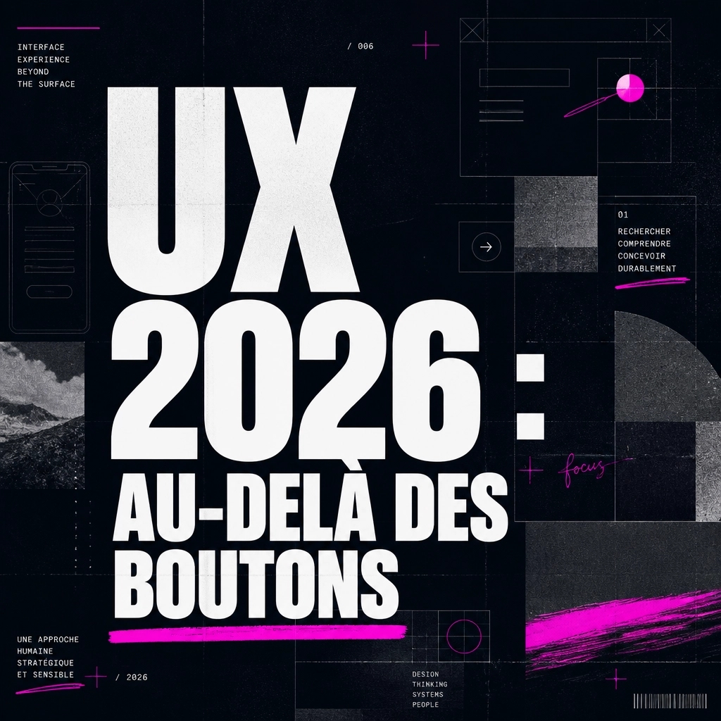 Studio_nammu's tweet photo. L'interface de 2026 est invisible. 📱 Avec l'IA agentique, l'UX passe de l'action à l'intention. Vous exprimez un besoin, l'application s'adapte en temps réel. Le futur est prédictif.

Prêts pour cette révolution ?

#UXDesign #Innovation #MobileApp #nammu https://t.co/ga9ysSRFcz