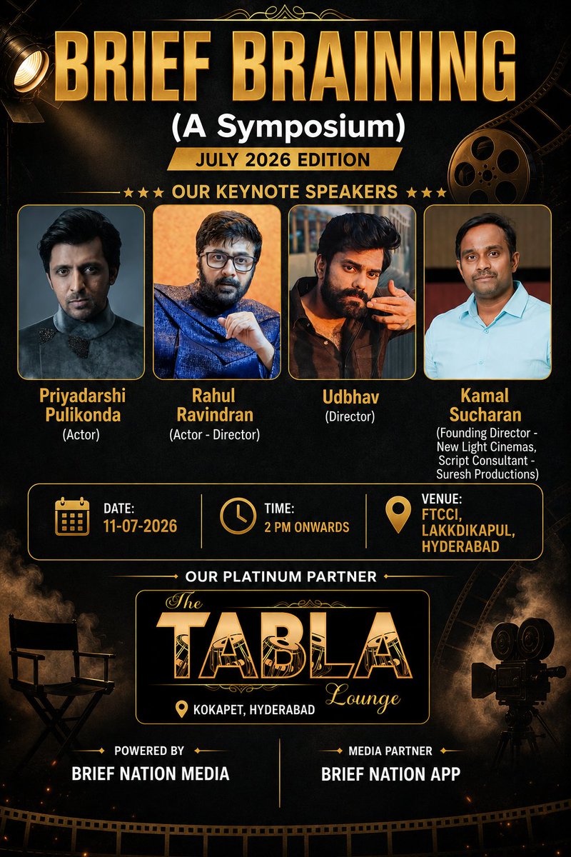 briefnation_'s tweet photo. To join the Brief Braining Symposium; Register here: https://t.co/DZuccuvMBx

@Preyadarshe @23_rahulr @itsudbhav @scuby143 

Note: Entry is restricted to the first 100 registered participants only. https://t.co/btagnHgdT1