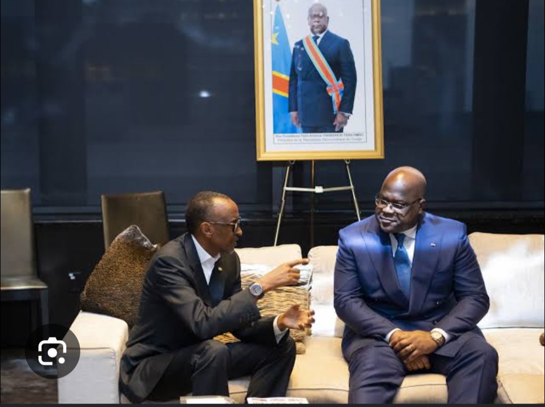 KNambasha's tweet photo. New York 2019, Mr @fatshi13 tendant la main à Kigali avec Objet: partager et défendre les intérêts communs. Nous,peuple et opposition, n'étions pas d'accord. Après rupture, elle s'aligne derrière l'ennemi.
Quiz: Avons-nous l'opposition ou des commerçants d'opinions?@JF_LE_DRIAN https://t.co/u7kkL5ZfFg
