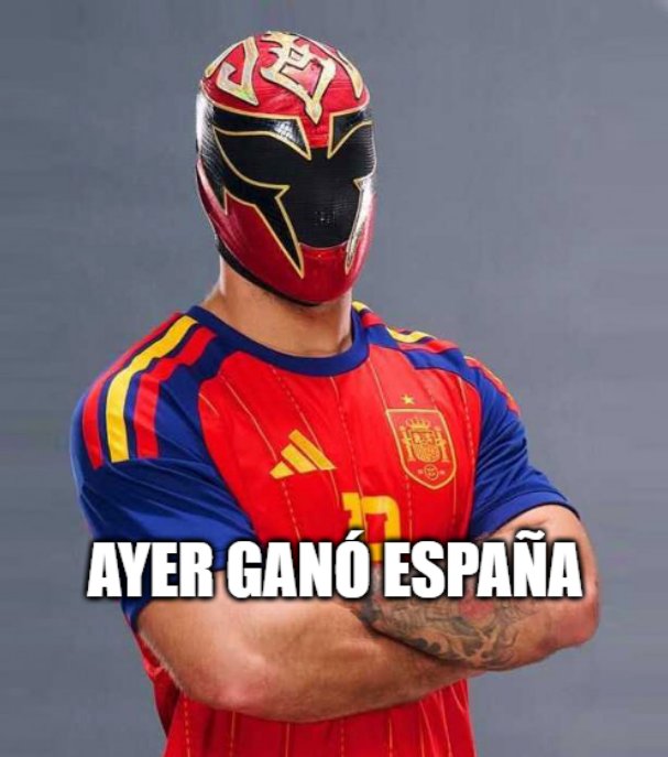 WWEespana's tweet photo. Buenos días 🔥
@Axiom_WWE @SEFutbol
#VamosEspaña | #CopaMundialFIFA https://t.co/JANZNv5rvD