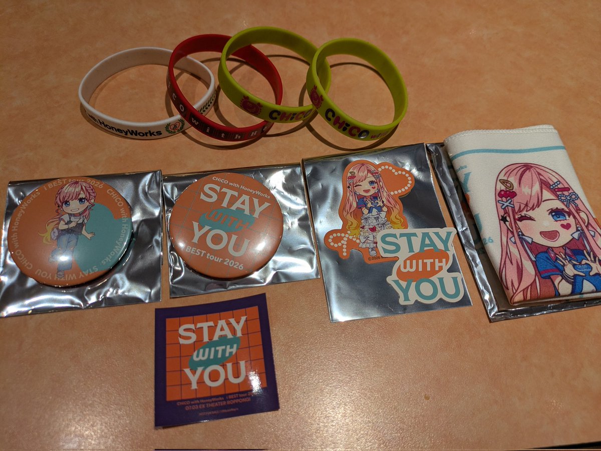 rrr_hy's tweet photo. 【交換　ガチャ】
チコハニ　CHiCO with Honey Works
STAY WITH YOU

譲 > 写真①
求 > （優先）ガチャラバーバンド
　　 アクリルチャームタイトルロゴ

7/3、六本木会場付近手渡しにて
時間合わせてお願いします。🍀 https://t.co/XqUCgi1uhS