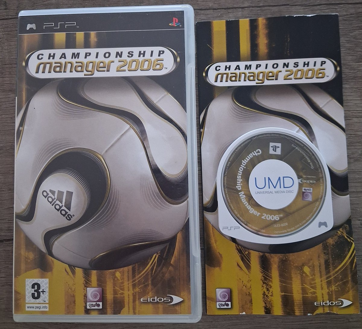 SoberRetro's tweet photo. Morning all 🌞 happy Friday 😊 from my PSP collection Championship Manager 2006.  I love the CM games, I spent whole summers playing football in the park or this with my mates. I am talking the mid 90s PC versions but still the Eidos CM games. Good times. Anyway have a fab day and weekend everyone what ever you are doing 👍 (Day 255 sober) #psp #retrogaming