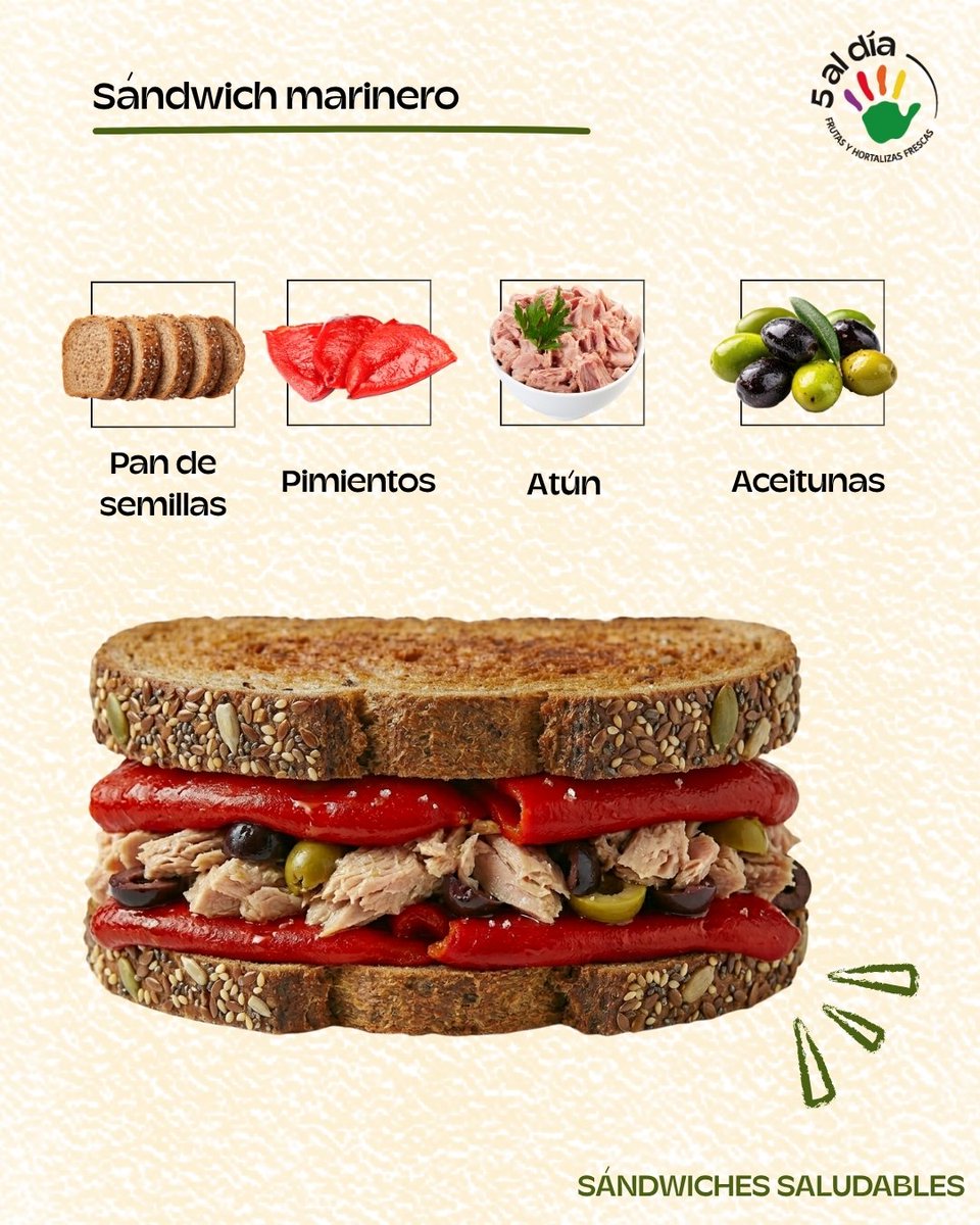 5aldiaspain's tweet photo. 🚨 Si siempre acabas haciéndote el mismo sándwich, este post es para ti 🥪
5 combinaciones para darle un respiro a tus comidas y sumar más color y sabor con hortalizas 🥑🍅🥒😍
📌 Guárdalo para esos días en los que te quedas sin ideas
#PracticaEl5 https://t.co/SjXbOMUyiz