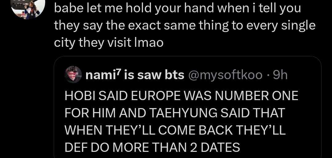 LYS_Del7's tweet photo. Some you gotta stop pissing on the parade when the guys praise a tour stop. Let Europe live they best life, cos for too long folk like to tell us that we don't get dates cos of "lack of demand", so far we've proven otherwise. Stop being miserable twats &amp; just be happy for people https://t.co/rHnnHWnifI