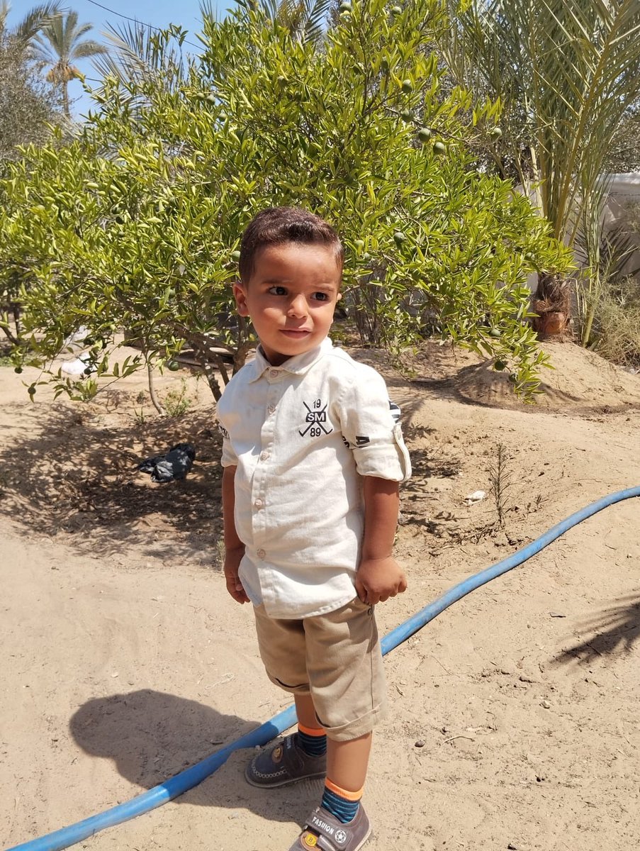 AhmedAAshour8's tweet photo. Israel killed his entire family, leaving little Bassam to face the hardships of life alone in Gaza https://t.co/kMkAH0R1o8
