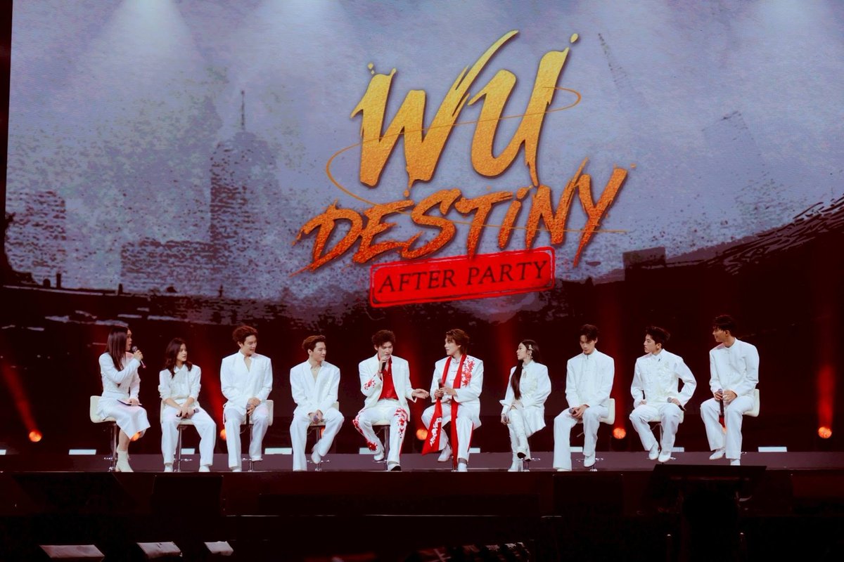 channelfanboys's tweet photo. “สกาย-นานิ” แท็กทีมก๊วนเพื่อนส่งท้ายซีรีส์ “WU อู” พลัสความสุขแบบนันสต็อป ในงาน “WU DESTINY FAN PARTY” และ “WU DESTINY AFTER PARTY”                                                       

กระแสแรงสะเทือนโซเชียลติดเทรนด์ X ส่งให้ #WUTheSeriesFinalEP และ #WUTheSeriesAfterParty ขึ้น “อันดับ 1” ของโลก!!!

บรรยากาศเพิ่มเติม 👇
https://t.co/VQIhih8qWy

#WUTheSeries #GMMTV
#สกายนานิ #skynani  
#skywongravee #hirunkit_
#channelfanboys