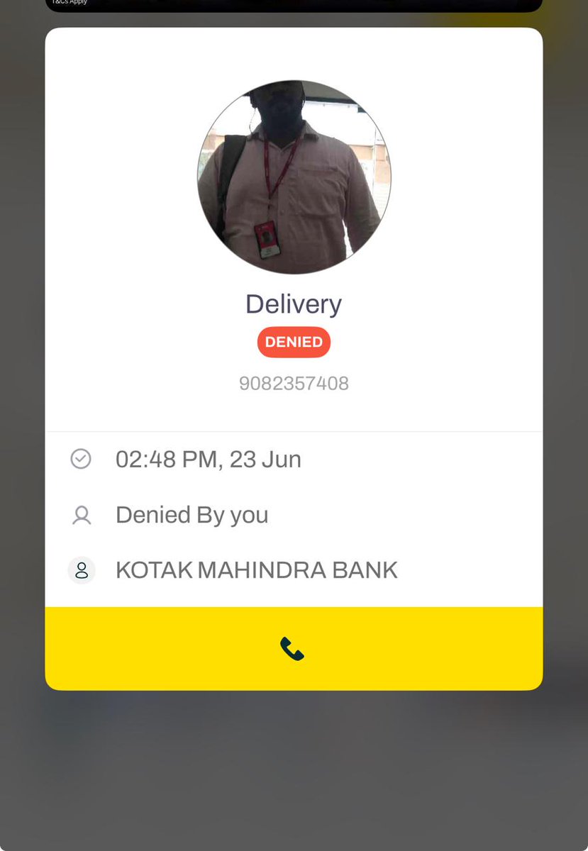 speakfor_all's tweet photo. @KotakBankLtd  Stop the repeated recovery visits and harassment. I don't live at the address—only my elderly parents do. I am not refusing to pay I only need some time due to financial hardship. If this continues, I will escalate the matter to RBI.
#RBI https://t.co/zai9IQa3Mk