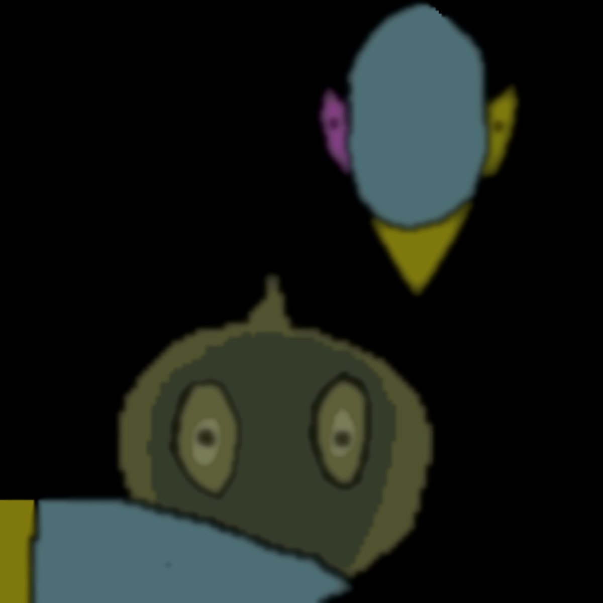 Wing_Gaster_T's tweet photo. Gasters strongest soldier 
NORMAL NPC https://t.co/BvxUKvnlQi