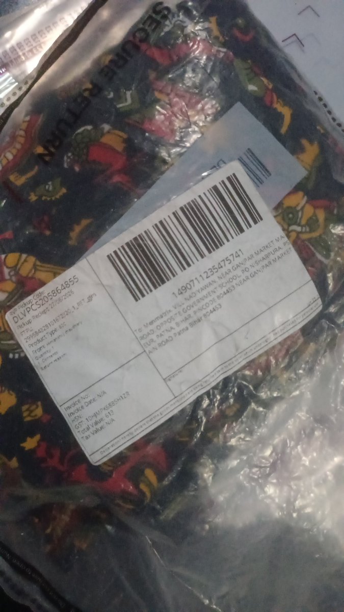 iawankumar's tweet photo. @Meesho_Official @Meesho_Support @Help_Delhivery
Kindly escalate Ticket 783015540951. This is a serious seller protection issue. Please provide a fair investigation and fast claim approval. #SellerProtection https://t.co/jgW5ut4UGM
