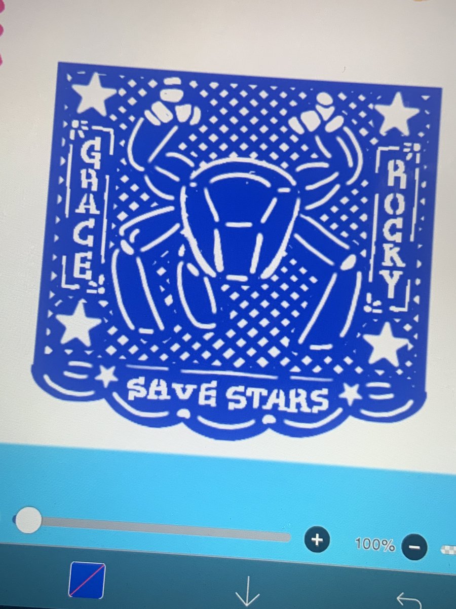 rylandsglasses's tweet photo. Rocky papel picado sikesi https://t.co/igIrmPui94