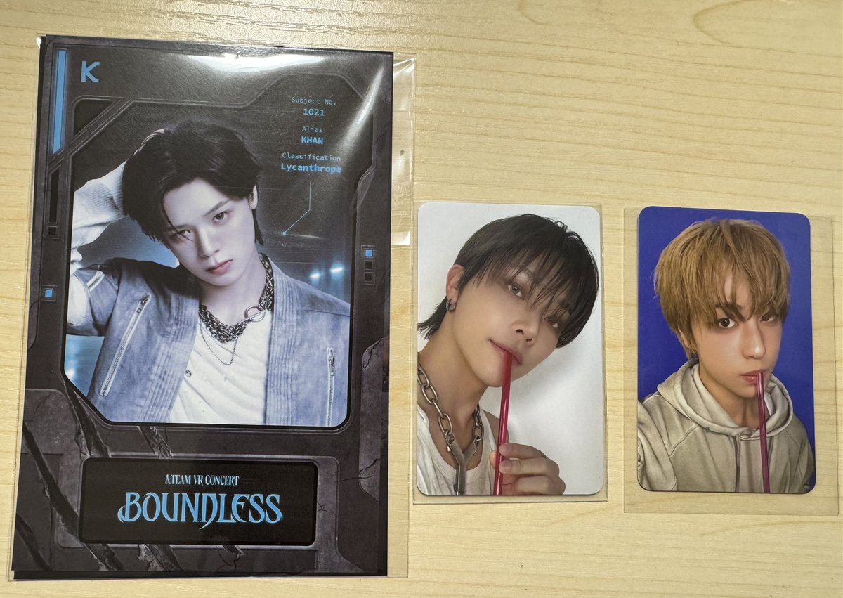 ann_41415's tweet photo. 【交換希望】&amp;TEAM VR CONCERT BOUNDLESS 入場者特典 ポストカード フォトカード トレカ

【譲】TAKI、NICHOLAS、K

【求】同種YUMA

【交換方法】都内手渡しor郵送
7/26千葉でも可能です
お気軽にお声掛けください！ https://t.co/avQMUXFgs3