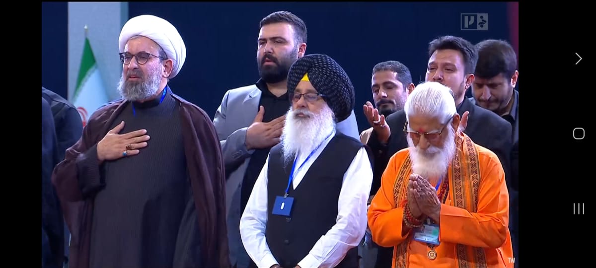 Iran_in_India's tweet photo. Tributes Paid by Indian Religious Leaders to the Martyred Leader of the Islamic Republic of Iran, His Eminence Ayatollah Seyyed Ali Khamenei https://t.co/C1CmjH4Ux7