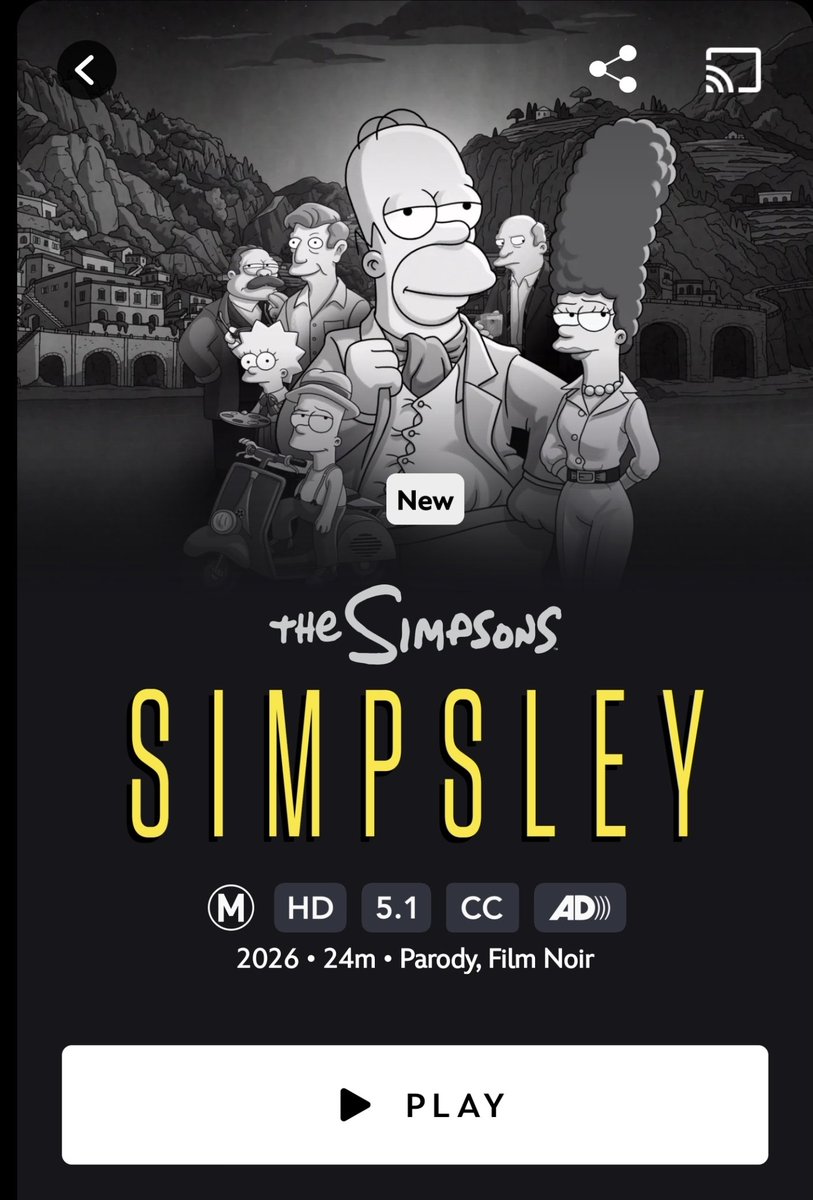OzSimpsonsFan1's tweet photo. I'm watching the brand new Simpsons episode on the Disney+ app here in Australia 🎬🦘🇦🇺😁👍

#TheSimpsons 📺
#DisneyPlus 🎬 https://t.co/3vbvTiqE4v