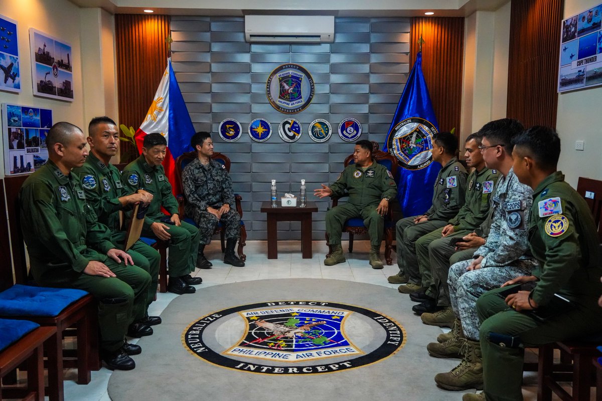 PhilAirForce's tweet photo. PAF NEWS| SHARING EXPERTISE: PAF, JASDF HOLD SUBJECT MATTER EXPERT EXCHANGE
See full story:
https://t.co/Gb05VistLx
#FocusPAF #GuardiansOfOurPreciousSkies #PAFYouCanTrust #OneAFPOnePhilippines #StrongAirForceStrongPhilippines #AFPYouCanTrust https://t.co/o4n1xitdXZ