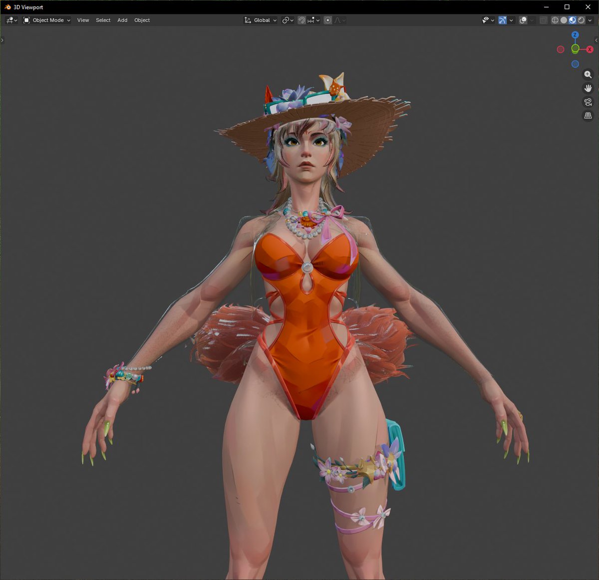 kerratokatossa's tweet photo. We fixed the model (before and after) https://t.co/n2tqWGBah9