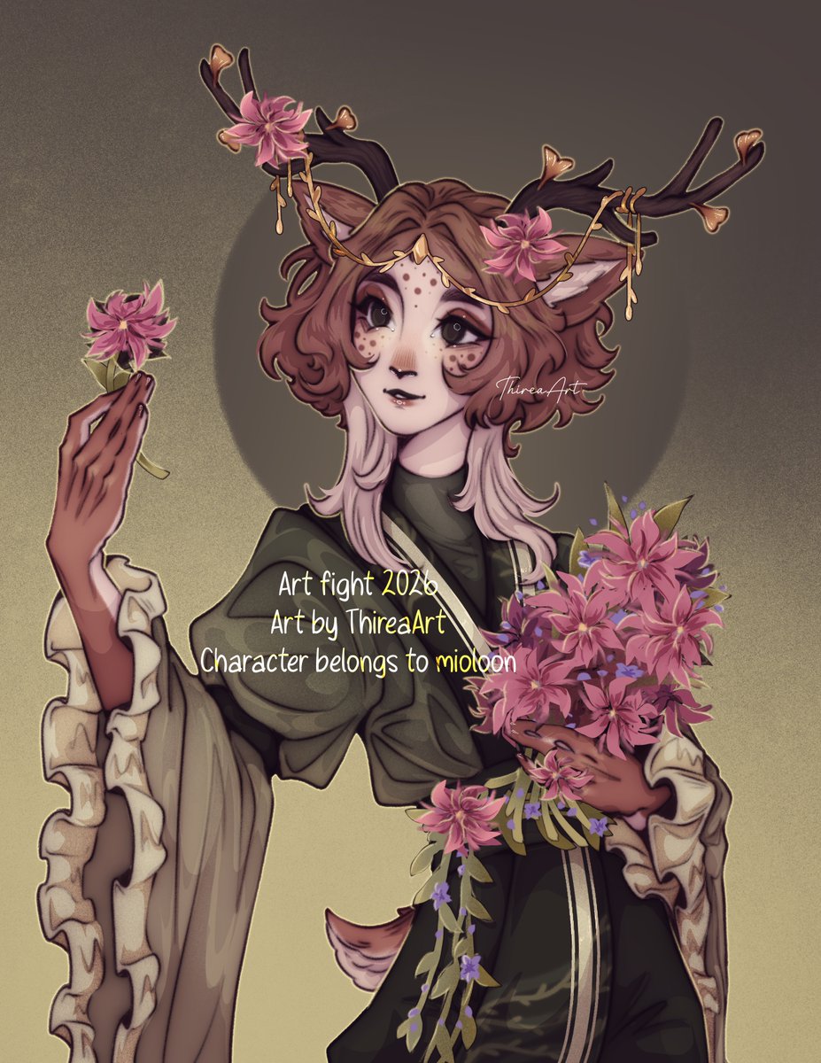 ThireaArt's tweet photo. My first #artfight attack this year! For mioloon

#artfight2026 https://t.co/vGm7PRusAb