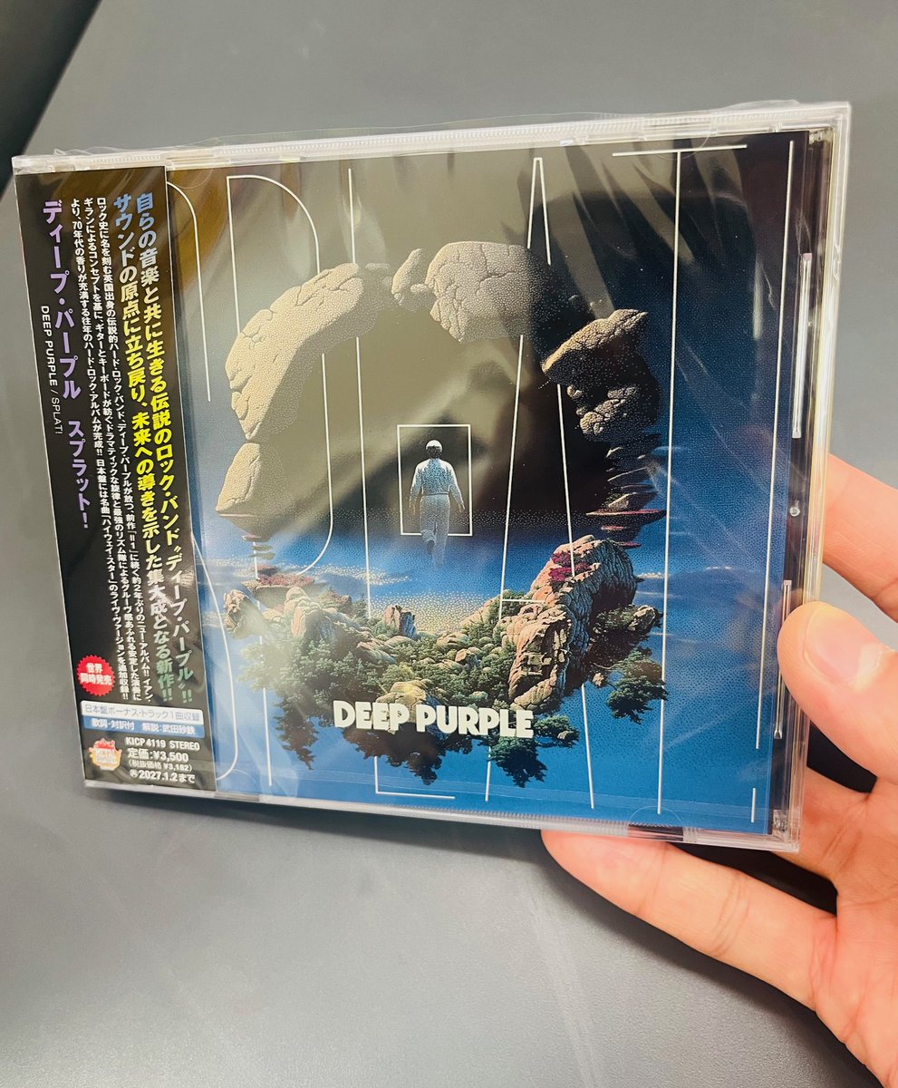 Deep Purple】 ディープ・パープル 『スプラット!』 国内盤CD 本日入荷