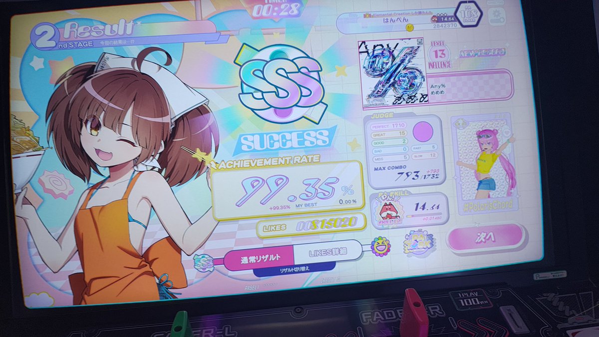 Hanpen004's tweet photo. #7月になったので音ゲーマーフォロー祭
ぽらりこやらGITADORAやらをやっています
ボルテやウニゲキなどもやります
メイン機種は自分でも分かりません、全部下手です

今月はスト6多めの予定です よろしくお願いします https://t.co/Yb233pJYXt