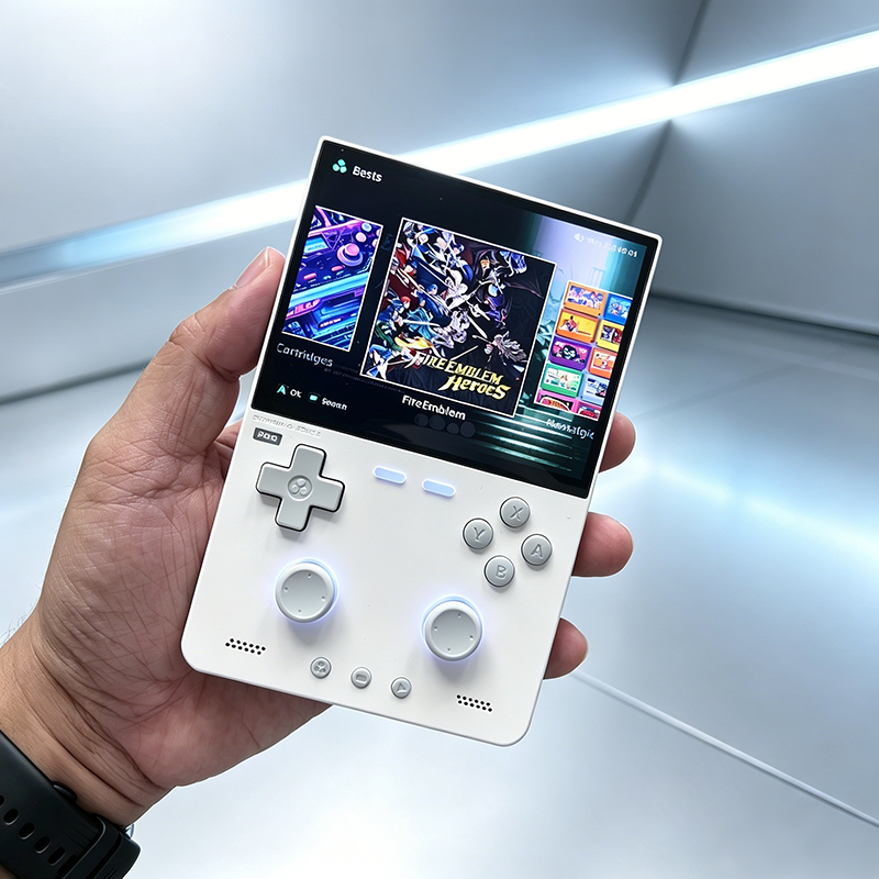 royibeila's tweet photo. The 3.95-inch size is perfect, the feel is much better than before, and the price is very affordable. https://t.co/VPRxzp9LPk #trimui #brickpro #trimuibrickpro #retrogaming https://t.co/LwIvJBUuOP