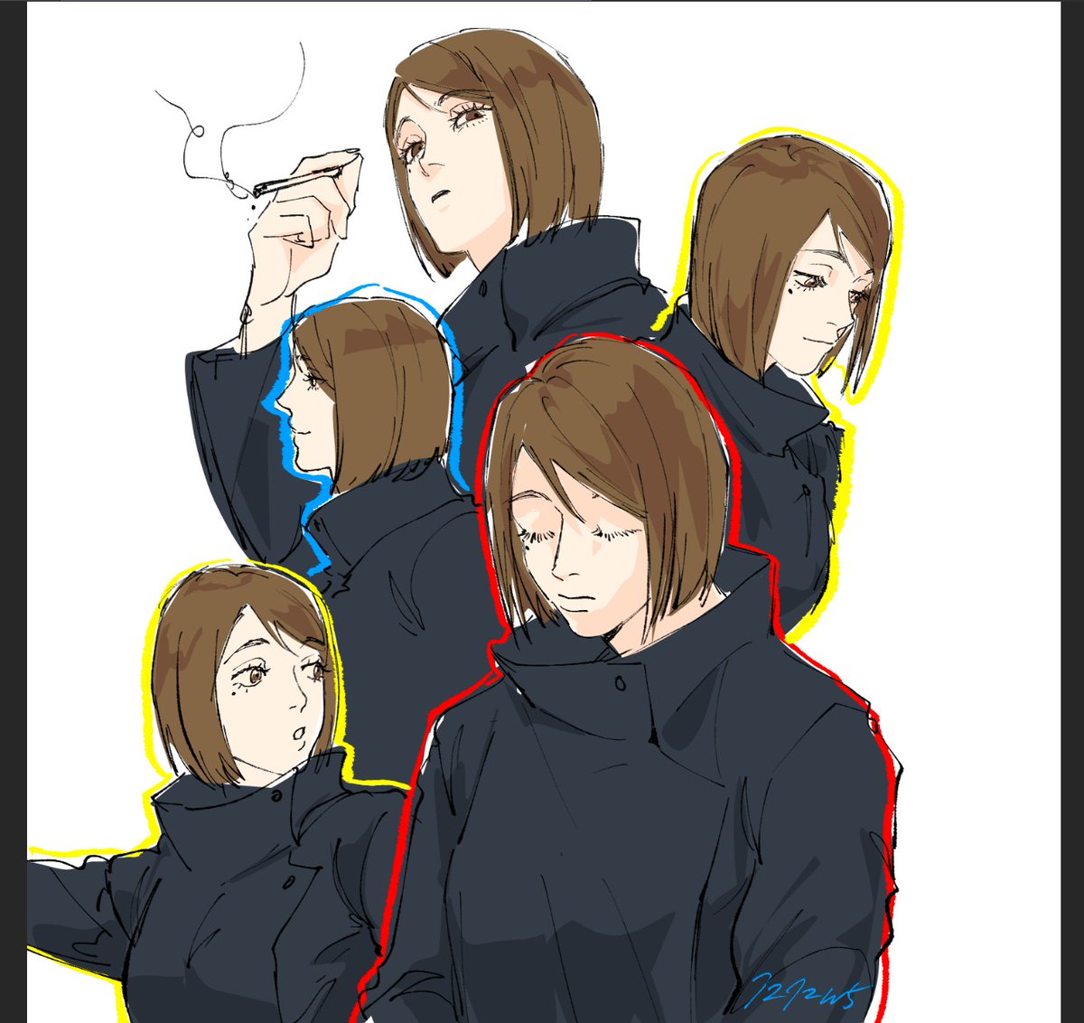 7272w5's tweet photo. いえいりさんの練習 https://t.co/A5JHhDjuFP