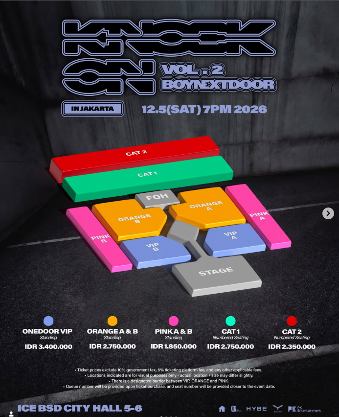 kendrickticket's tweet photo. OPEN JASA WAR

BOYNEXTDOOR TOUR ‘KNOCK ON Vol.2’ IN JAKARTA

Fee : 250k/Tix

Self payment

Pake datamu sendiri

DM for more info wts wtb jastip jaswar #BND #KNOCK_ON_Vol_2 #KNOCK_ON_Vol_2_IN_JAKARTA #KNOCK_ON_Vol_2_IN_ASIA https://t.co/ldB3OFmUdO