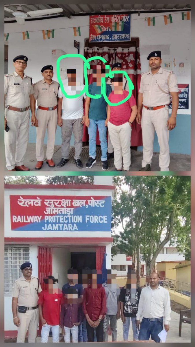 rpferasn's tweet photo. On 02.07.2026, #RPF Jamtara Post, Asansol Division arrested 3 persons for suspected trafficking of 7 minor boys. Accused handed over to GRP for legal action & minors safely handed over to Childline. #OperationAAHT https://t.co/BwhTNwnzVv