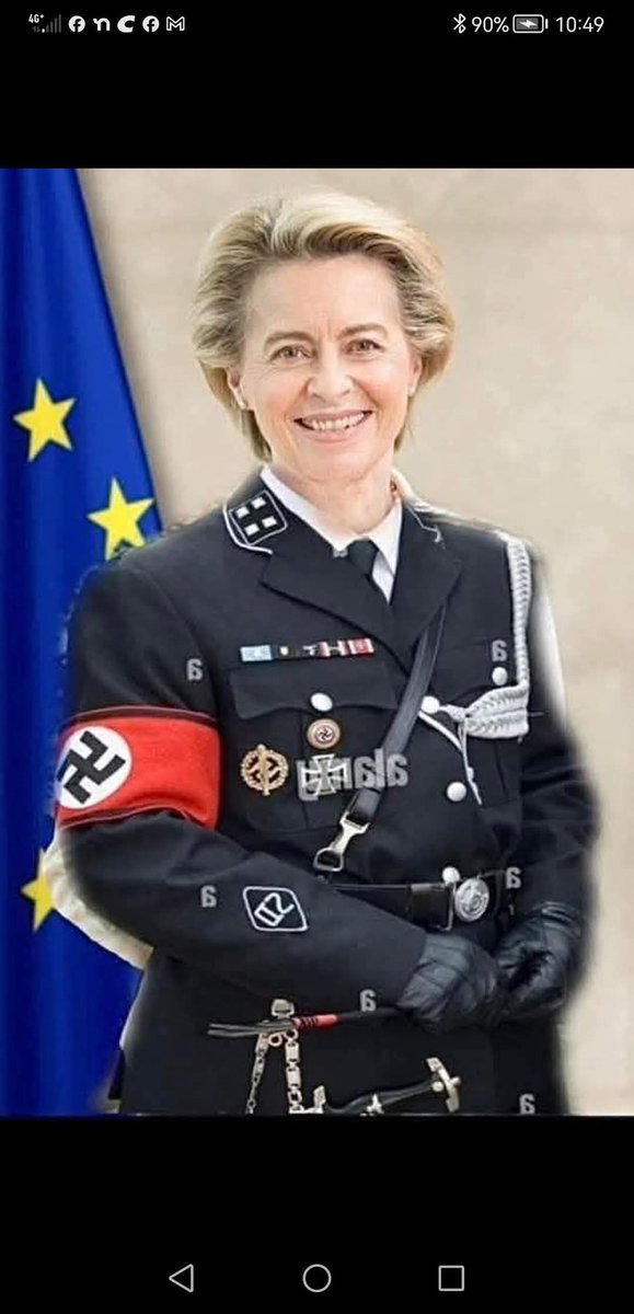 FletcherPF69's tweet photo. @ivan_8848 Reich furher Ursula the unelected! https://t.co/56HxDTCGXq