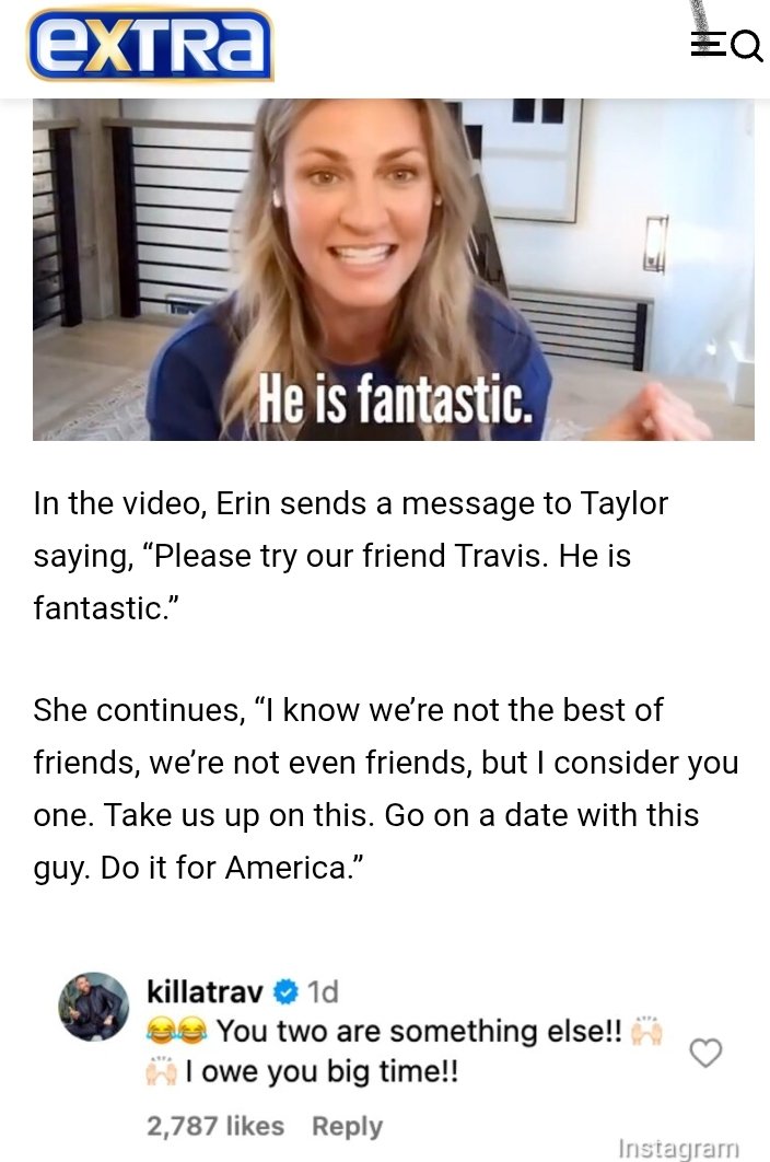 lolatayvis's tweet photo. One day you're asking taylor swift to give a chance this NFL guy(travis kelce)

The next you're are on the wedding rehearsal dinner https://t.co/pvKqlaYgTb