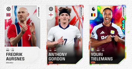 ajarnoliver's tweet photo. Happy with that reward pack 
20% Tielemans, 10% Gordon https://t.co/SLEOkleDKz