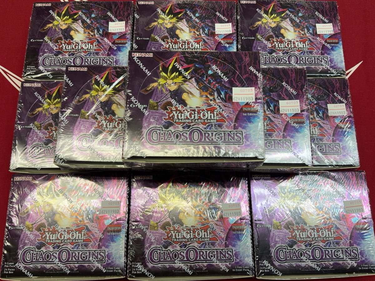 新入荷情報】 最新作 EU英語版 「Chaos Origins」入荷しました！ 1BOX