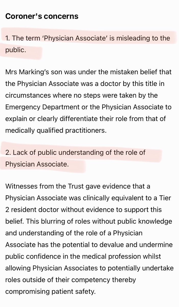 medicalmodelbri's tweet photo. In 2024 ,Pamela died after being misdiagnosed by a PA. The coroner issued a scathing PFD report. 
NONE of the concerns raised in relation to PAs have been resolved despite the @lengreview raising the same concerns. 
Several Pts have been harmed /died since then @DOckendenLtd https://t.co/2U59Qz32yZ