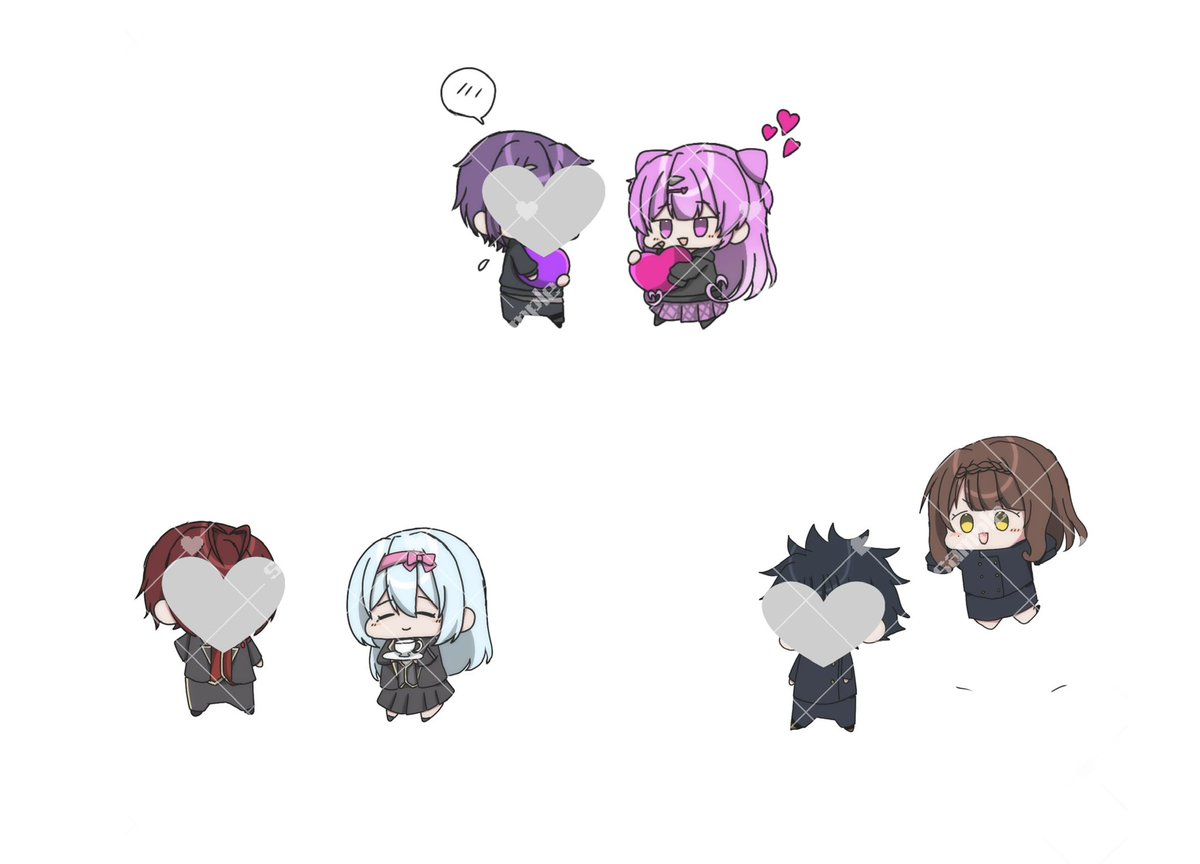 Tag2070581's tweet photo. お借りしました第2弾
リプくれた方全員描きました https://t.co/TWPOOxu5jo