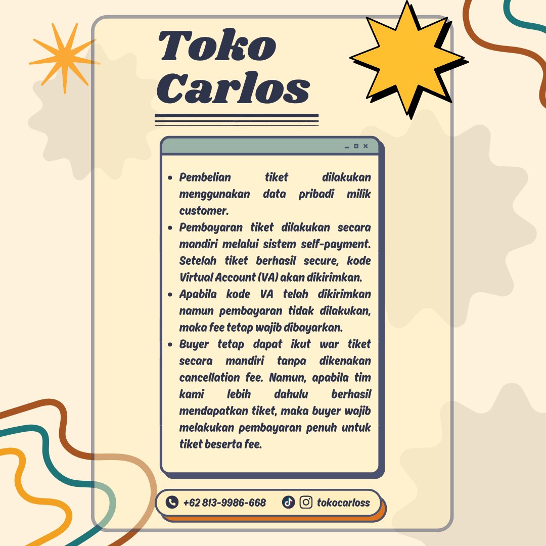TokoCarloss's tweet photo. 🚨 OPEN JASA WAR BOYNEXTDOOR JAKARTA 🚨

ONEDOOR, siapa yang masih trauma kalah war? 🥲

Thread ini buat kamu yang pengen fokus nunggu hasil tanpa harus stres lihat antrean. 👇 https://t.co/73HGowyHPi