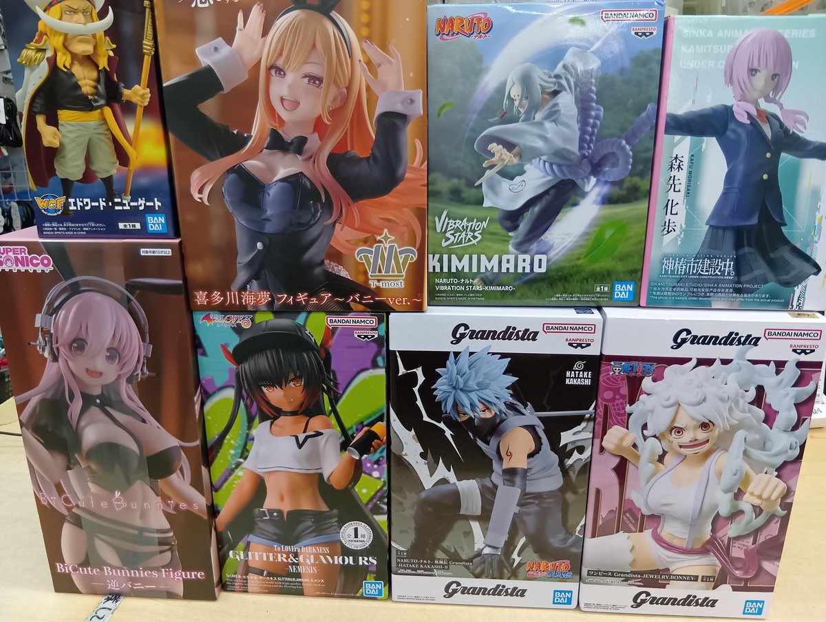 ゼスト相模原店入荷情報 プライズフィギュア各種お買取りさせて