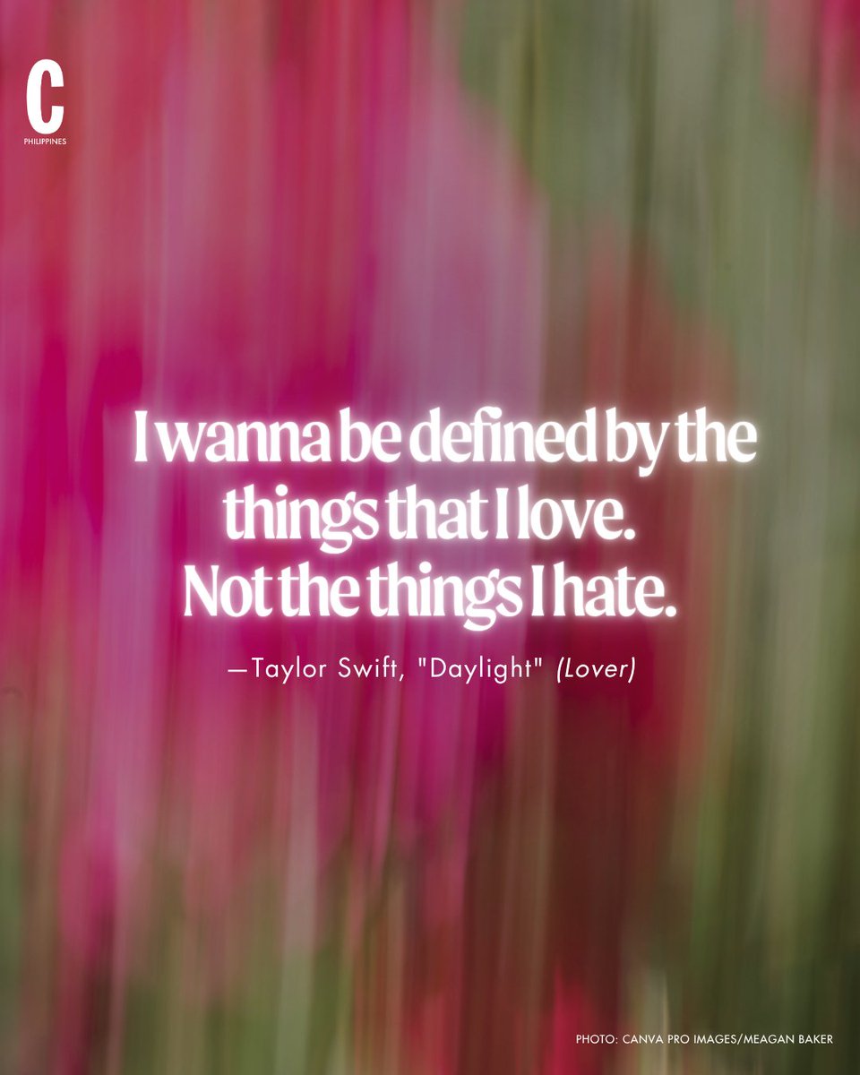 cosmo_ph's tweet photo. Seeing Taylor Swift enter her beautiful wedding era is the ultimate reminder that things really do get golden. Whatever chapter you’re in today, may you keep showing up, keep healing, and keep writing your story—one hopeful page at a time ✨
#CosmoQuotes #TaylorSwift #Swifties https://t.co/UarOFevoMe
