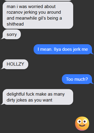 arendellepeach's tweet photo. jj appreciating shane making dirty jokes after he finds out about hollanov is so canon to me https://t.co/RPItUdXBrW