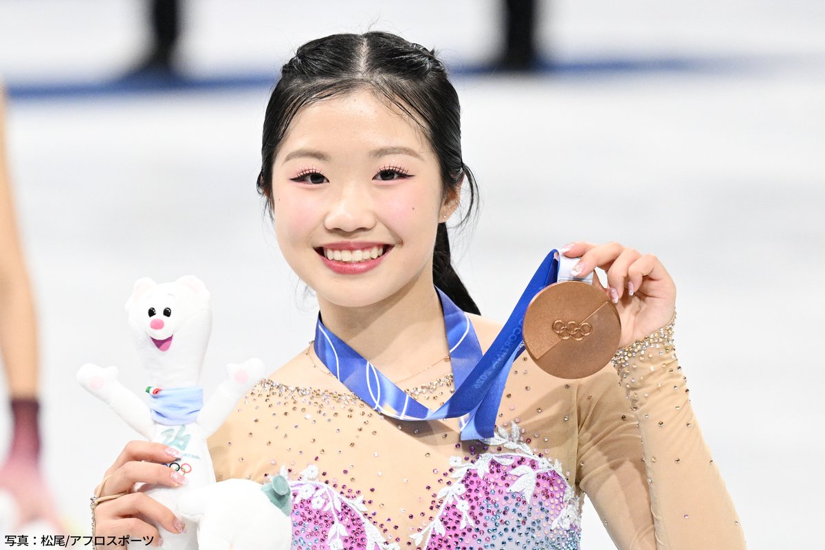 TeamJapan's tweet photo. ／
【7月11日（土）開催📢】
令和7年度JOCスポーツ賞表彰式
出席アスリートが決定！✨
＼

＜スケート／スピードスケート＞
・髙木美帆

＜スケート／フィギュアスケート＞
・鍵山優真
・佐藤駿
・森田真沙也
・吉田唄菜
・中井亜美

＜スキー／スノーボード＞
・戸塚優斗
・木村葵来
・深田茉莉
・村瀬心椛

＜スキー／ジャンプ＞
・丸山希

＜スキー／フリースタイル＞
・堀島行真

＜テニス＞
・オトリエ龍馬 ※代理出席

■日時
2026年7月11日（土）12:30〜14:00（予定）
※同日11:00〜12:00および14:30〜20:00、同会場にてミラノ・コルティナ2026冬季オリンピックを中心とした展示・体験イベントを開催予定

■会場
📍東京ミッドタウン日比谷　1階アトリウム
※入場無料

詳細はこちら⏬
https://t.co/3P67dggHux

#TEAMJAPAN #がんばれニッポン