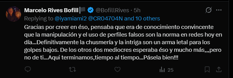 iyamiami2's tweet photo. profesor, aqui nadie es una deidad que "hay que creer", los actos de fe son para la religion. Su nombre aparece en esa lista, no veo en la publicacion ningun comentario suyo quejandose. Es lo que se hace cuando una suplantacion ocurre, no bloquear a los enganados. pasela bien https://t.co/X1g404xckb
