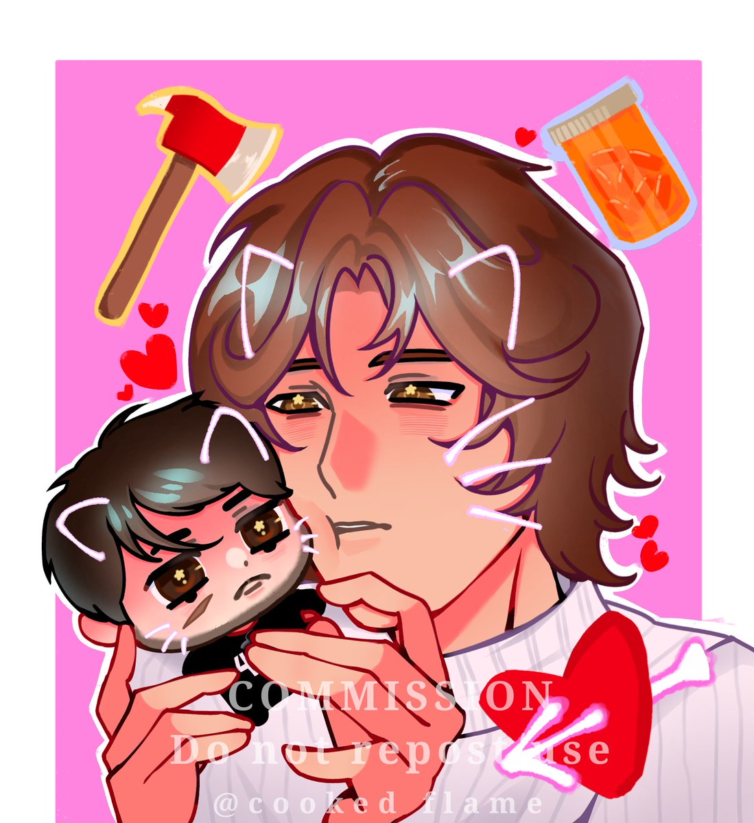 potatotastic's tweet photo. COMMISSION DONE!!🩵🩵

#commission #artㅤㅤㅤㅤ #artcommissions https://t.co/dHr6HP1EVo